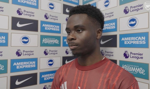 九游体育-萨卡：很开心达成枪手生涯300场里程碑，对此我心里充满感激